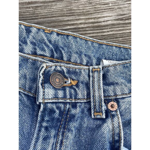 Vintage 1996 Levis More Relaxed Fit Tapered Leg Orange Tab Jeans Sz 3 13x32 USA - Picture 8 of 10